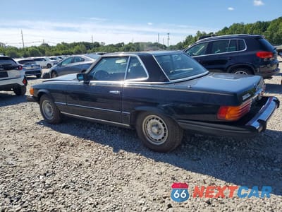 Drugie zdjęcie samochodu z przodu: 1982 MERCEDES-BENZ 380 SL VIN:WDBBA45AXCB017555 - miniatura