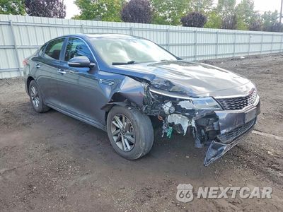 Czwarte zdjęcie samochodu z boku: 2019 KIA OPTIMA LX VIN:5XXGT4L36KG326650 - miniatura