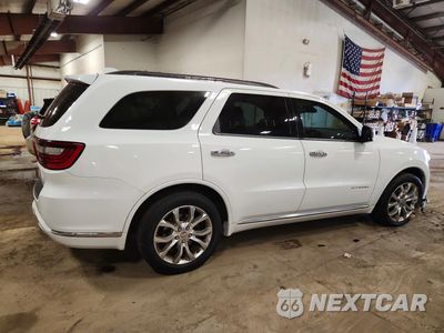 Trzecie zdjęcie samochodu z tyłu: 2016 DODGE DURANGO CITADEL VIN:1C4SDJET4GC301000 - miniatura