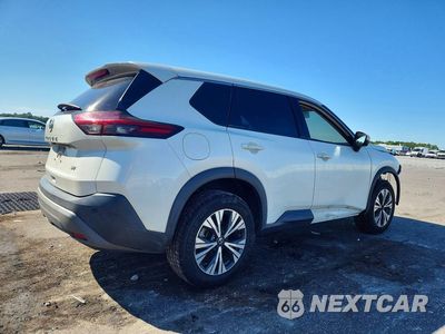 Trzecie zdjęcie samochodu z tyłu: 2021 NISSAN ROGUE SV VIN:5N1AT3BA0MC710485 - miniatura