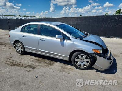 Czwarte zdjęcie samochodu z boku: 2006 HONDA CIVIC LX VIN:1HGFA16536L083318 - miniatura