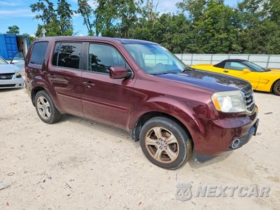 Czwarte zdjęcie samochodu z boku: 2013 HONDA PILOT EXLN VIN:5FNYF4H79DB046055 - miniatura