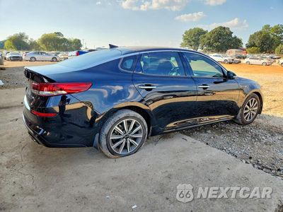 Trzecie zdjęcie samochodu z tyłu: 2019 KIA OPTIMA EX VIN:5XXGU4L19KG332177 - miniatura