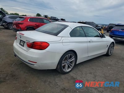 Trzecie zdjęcie samochodu z tyłu: 2017 BMW 430XI VIN:WBA4U9C30H5H64378 - miniatura