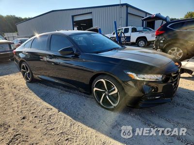 Czwarte zdjęcie samochodu z boku: 2020 HONDA ACCORD SPORT VIN:1HGCV1F38LA042762 - miniatura