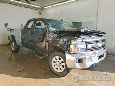 Czwarte zdjęcie samochodu z boku: 2015 CHEVROLET SILVERADO K2500 HEAVY DUTY LT VIN:1GC2KVEG6FZ118886 - miniatura