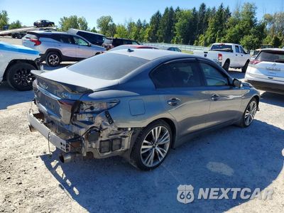 Trzecie zdjęcie samochodu z tyłu: 2019 INFINITI Q50 3.0T SPORT VIN:JN1EV7ARXKM590171 - miniatura