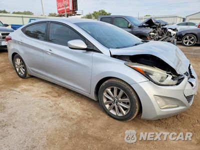 Czwarte zdjęcie samochodu z boku: 2014 HYUNDAI ELANTRA SE VIN:5NPDH4AE4EH501804 - miniatura