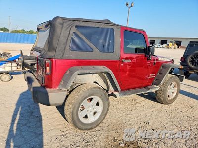 Trzecie zdjęcie samochodu z tyłu: 2013 JEEP WRANGLER SPORT VIN:1C4AJWAG6DL559346 - miniatura