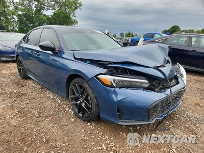 Czwarte zdjęcie samochodu z boku: 2025 HONDA CIVIC SPORT VIN:2HGFE4F81SH328477 - miniatura