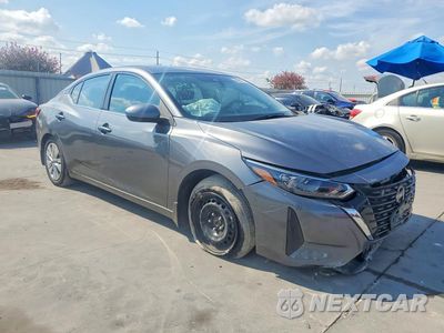 Czwarte zdjęcie samochodu z boku: 2025 NISSAN SENTRA S VIN:3N1AB8BV9SY267574 - miniatura
