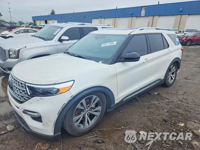 2020 FORD EXPLORER PLATINUM 1FM5K8HC1LGA32167 - główne zdjęcie licytacji z USA - miniatura