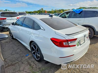 Drugie zdjęcie samochodu z przodu: 2021 HONDA ACCORD SPORT VIN:1HGCV2F37MA011428 - miniatura