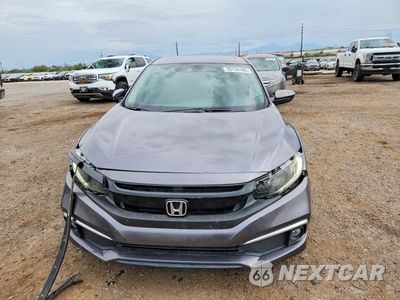 Piąte zdjęcie samochodu w środku: 2020 HONDA CIVIC EX VIN:19XFC1F34LE005254 - miniatura