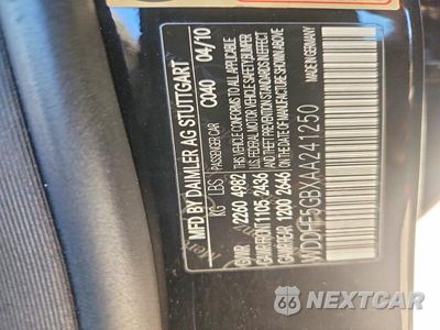 Zdjęcie 12 z 12 samochodu: 2010 MERCEDES-BENZ E 350 VIN:WDDHF5GBXAA241250 - miniatura
