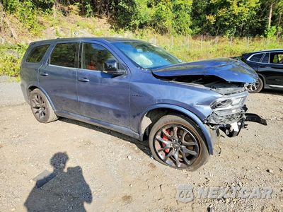 Czwarte zdjęcie samochodu z boku: 2021 DODGE DURANGO R/T VIN:1C4SDJCT6MC764254 - miniatura