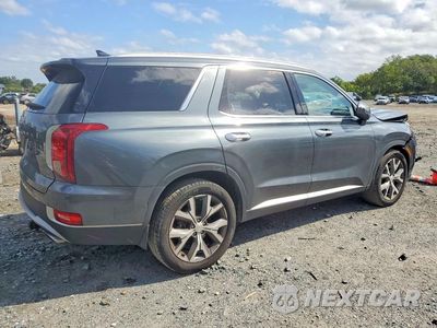 Trzecie zdjęcie samochodu z tyłu: 2022 HYUNDAI PALISADE SEL VIN:KM8R44HE3NU351502 - miniatura