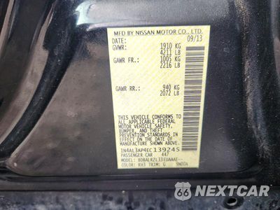 Zdjęcie 12 z 12 samochodu: 2014 NISSAN ALTIMA 2.5 S VIN:1N4AL3AP4EC139245 - miniatura