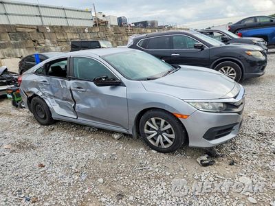 Czwarte zdjęcie samochodu z boku: 2017 HONDA CIVIC LX VIN:19XFC2F57HE055080 - miniatura