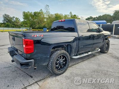 Trzecie zdjęcie samochodu z tyłu: 2018 CHEVROLET SILVERADO K1500 CUSTOM VIN:3GCUKPEC0JG236538 - miniatura