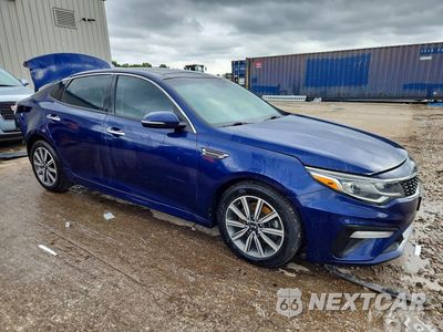 Czwarte zdjęcie samochodu z boku: 2019 KIA OPTIMA EX VIN:5XXGU4L12KG334109 - miniatura