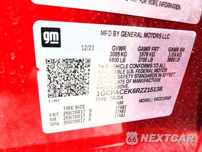 Zdjęcie 12 z 12 samochodu: 2024 CHEVROLET SILVERADO C1500 LT VIN:1GCPACEK6RZ215138 - miniatura