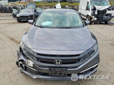 Piąte zdjęcie samochodu w środku: 2021 HONDA CIVIC EX VIN:2HGFC1F38MH700246 - miniatura