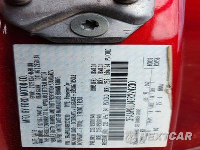 Zdjęcie 12 z 12 samochodu: 2014 FORD FUSION SE HYBRID VIN:3FA6P0LU4ER224230 - miniatura