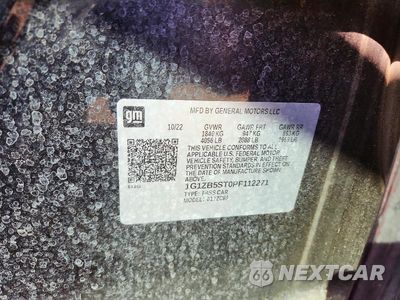 Zdjęcie 12 z 12 samochodu: 2023 CHEVROLET MALIBU LS VIN:1G1ZB5ST0PF112271 - miniatura
