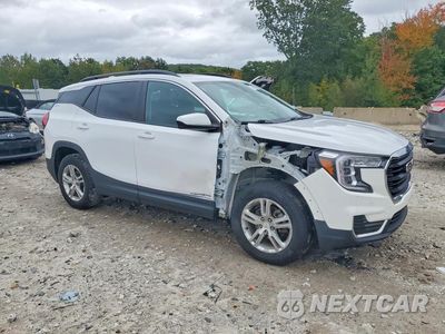 Czwarte zdjęcie samochodu z boku: 2022 GMC TERRAIN SLE VIN:3GKALTEV4NL302097 - miniatura