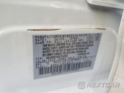 Zdjęcie 12 z 12 samochodu: 2021 NISSAN SENTRA SV VIN:3N1AB8CV4MY293355 - miniatura