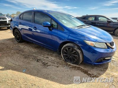 Czwarte zdjęcie samochodu z boku: 2013 HONDA CIVIC LX VIN:19XFB2F57DE072975 - miniatura
