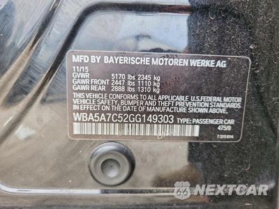 Zdjęcie 12 z 12 samochodu: 2016 BMW 528 XI VIN:WBA5A7C52GG149303 - miniatura