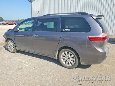 Drugie zdjęcie samochodu z przodu: 2015 TOYOTA SIENNA XLE 7-PASSENGER VIN:5TDDK3DC6FS113538 - miniatura