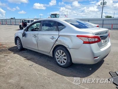 Drugie zdjęcie samochodu z przodu: 2014 NISSAN SENTRA S VIN:3N1AB7AP0EY256481 - miniatura