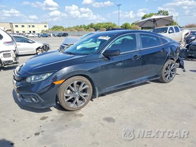 2019 HONDA CIVIC SPORT 19XFC2F85KE045617 - główne zdjęcie licytacji z USA - miniatura