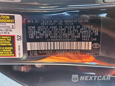 Zdjęcie 13 z 13 samochodu: 2025 TOYOTA CAMRY SE VIN:4T1DAACK5SU064530 - miniatura