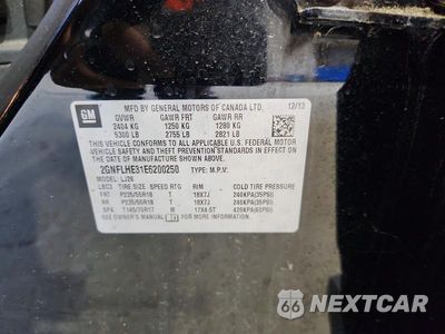Zdjęcie 13 z 13 samochodu: 2014 CHEVROLET EQUINOX LTZ VIN:2GNFLHE31E6200250 - miniatura