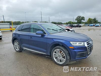 Czwarte zdjęcie samochodu z boku: 2019 AUDI Q5 PREMIUM PLUS VIN:WA1BNAFY7K2115578 - miniatura