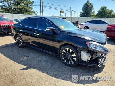 Czwarte zdjęcie samochodu z boku: 2019 NISSAN SENTRA SR VIN:3N1AB7AP5KY379155 - miniatura