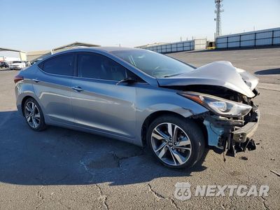 Czwarte zdjęcie samochodu z boku: 2015 HYUNDAI ELANTRA LIMITED VIN:KMHDH4AE0FU382149 - miniatura
