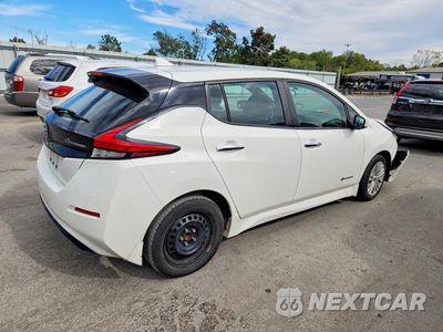 Trzecie zdjęcie samochodu z tyłu: 2019 NISSAN LEAF S VIN:1N4AZ1CP8KC306606 - miniatura