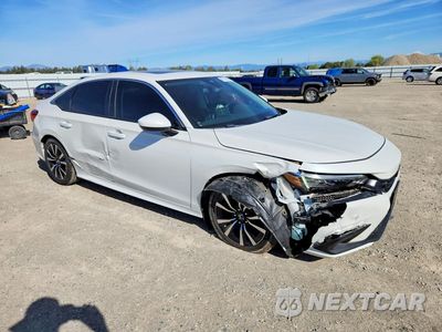 Czwarte zdjęcie samochodu z boku: 2023 HONDA CIVIC EX VIN:2HGFE1F71PH319629 - miniatura