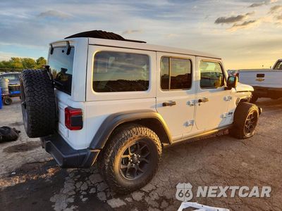 Trzecie zdjęcie samochodu z tyłu: 2024 JEEP WRANGLER 4XE VIN:1C4RJXN68RW165931 - miniatura
