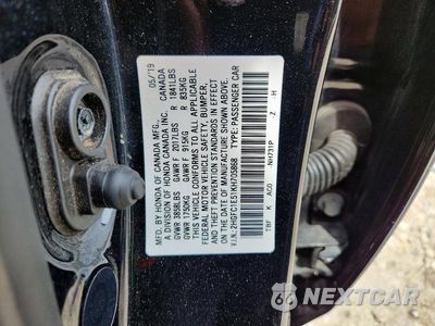 Zdjęcie 13 z 13 samochodu: 2019 HONDA CIVIC SI VIN:2HGFC1E51KH705868 - miniatura