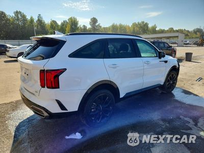 Trzecie zdjęcie samochodu z tyłu: 2023 KIA SORENTO SX PRESTIGE VIN:5XYRKDLF4PG197221 - miniatura