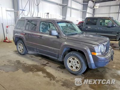 Czwarte zdjęcie samochodu z boku: 2017 JEEP PATRIOT SPORT VIN:1C4NJPBA2HD146079 - miniatura