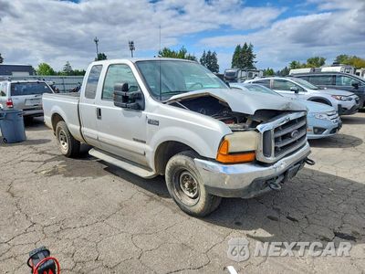 Czwarte zdjęcie samochodu z boku: 2001 FORD F250 SUPER DUTY VIN:1FTNX20FX1EA65718 - miniatura