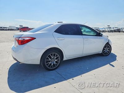 Trzecie zdjęcie samochodu z tyłu: 2016 TOYOTA COROLLA S PLUS VIN:5YFBURHE4GP383829 - miniatura