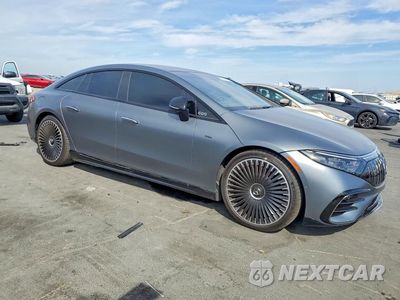 Czwarte zdjęcie samochodu z boku: 2023 MERCEDES-BENZ EQS 450 VIN:W1KCG5FB2PA037284 - miniatura
